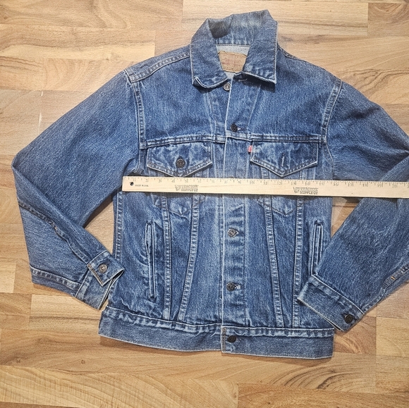 Vintage Levi’s Trucker Jacket 70506-0216 Made in Canada Size 36 - Picture 6 of 10
